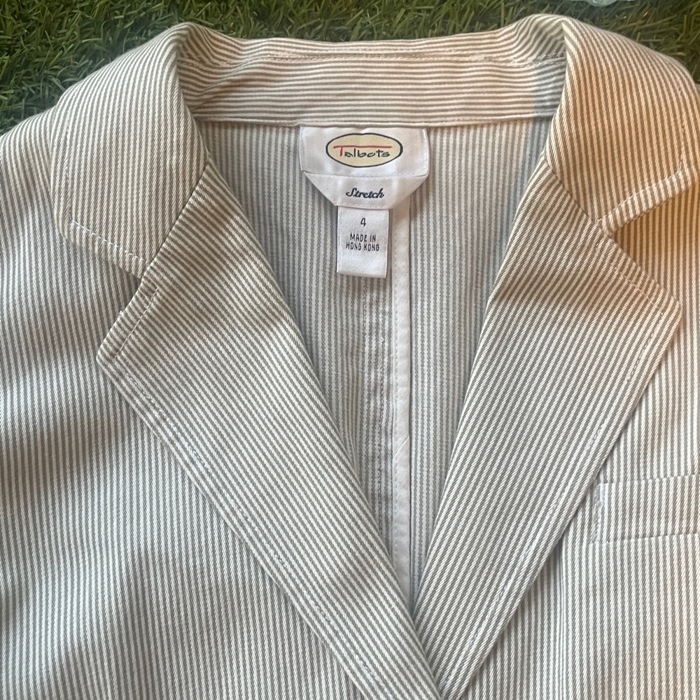 Talbots Light Beige Blazer - Picture 11 of 15